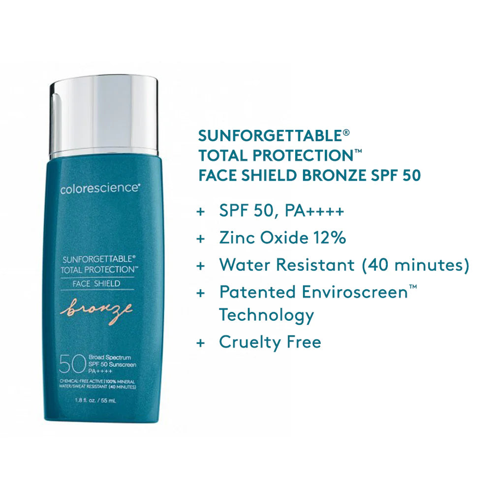 Sunforgettable® Total Protection® Face Shield BRONZE
