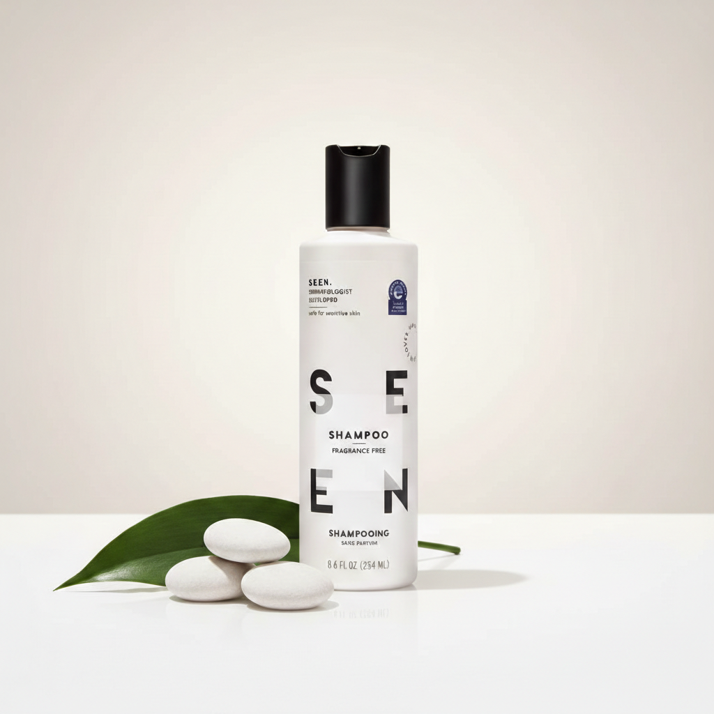 SEEN Shampoo, Fragrance Free